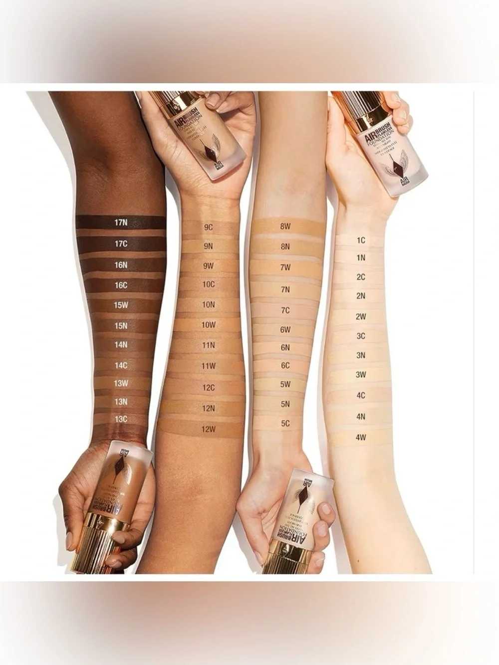 NWT NIB Charlotte Tilbury Airbrush Flawless Matte Foundation (06 Cool)